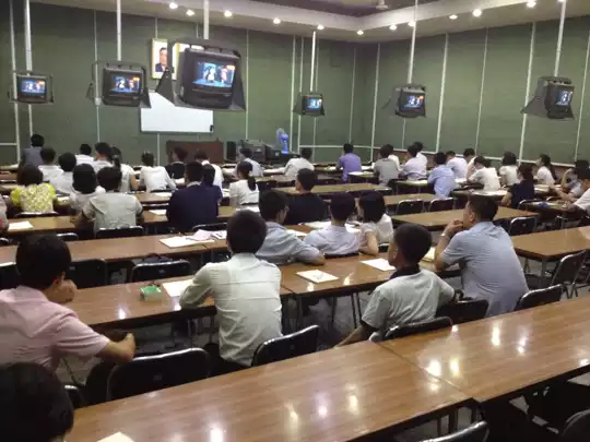Visiting the North Korean library