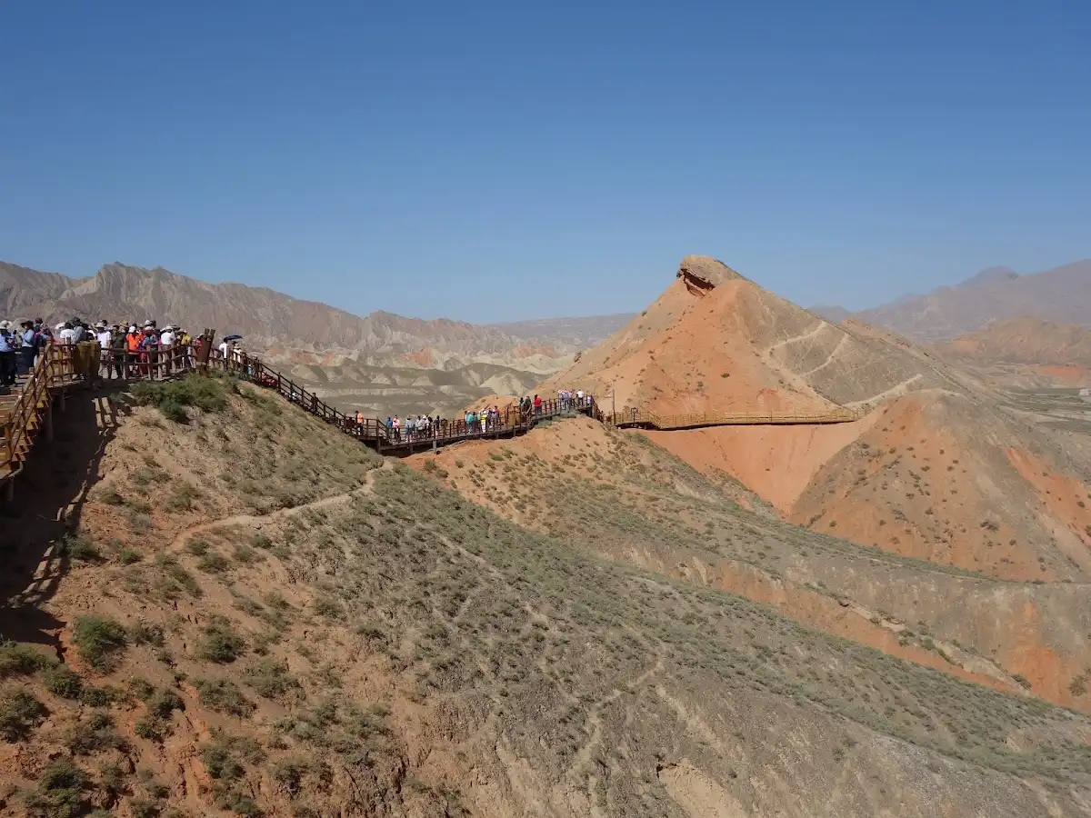 china-region-zhangye-danxia-landform-geological-park