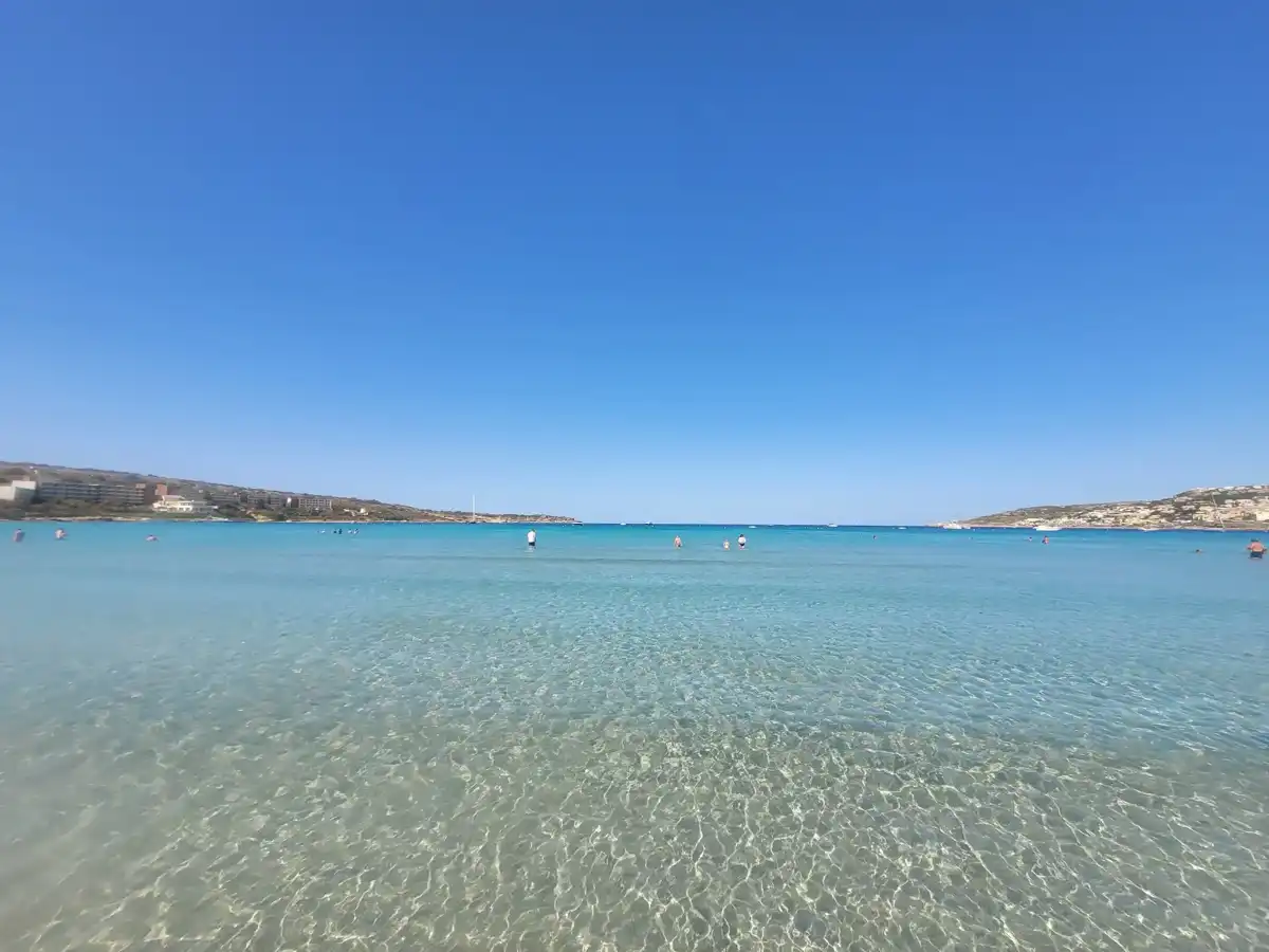 malta-beach-mellieha-bay