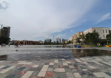 Skanderbeg Square ensemble
