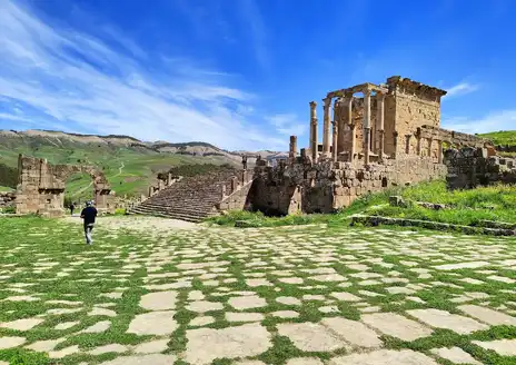Ancient ruins of Djemila