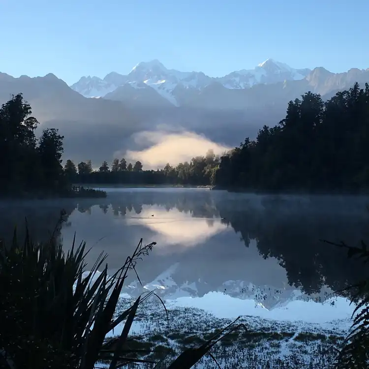 Backpacking in sceneries