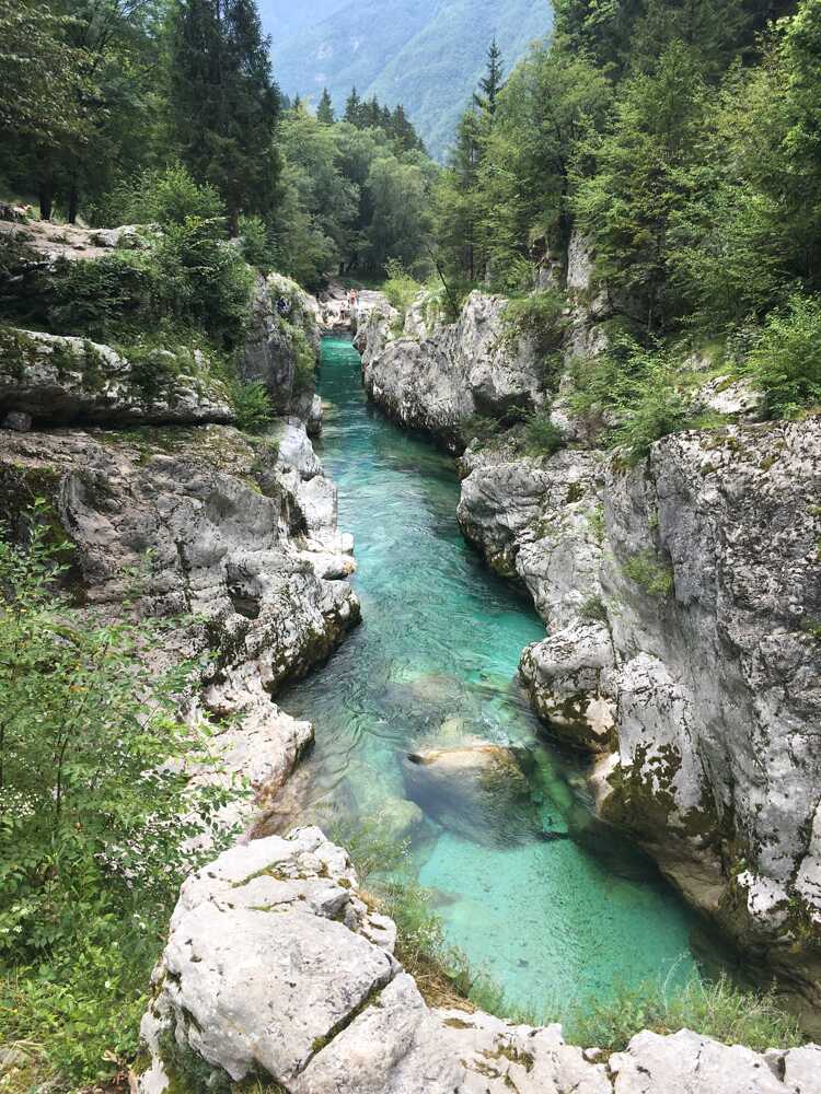 Backpacking in sceneries