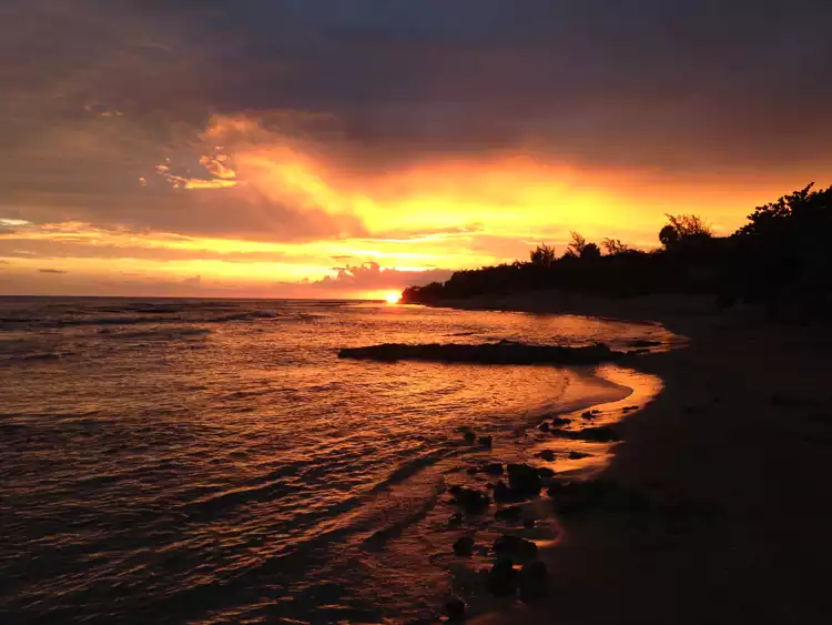 Backpacking in sunsets