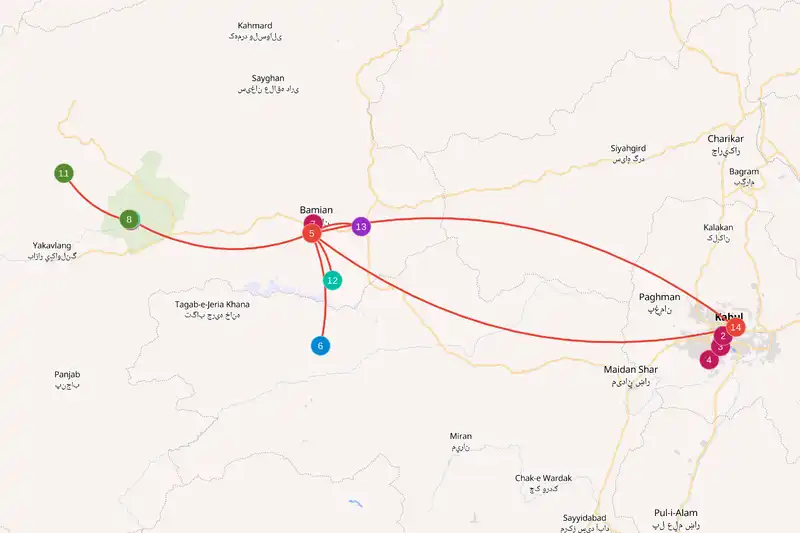 Backpacking in Snapshot Route