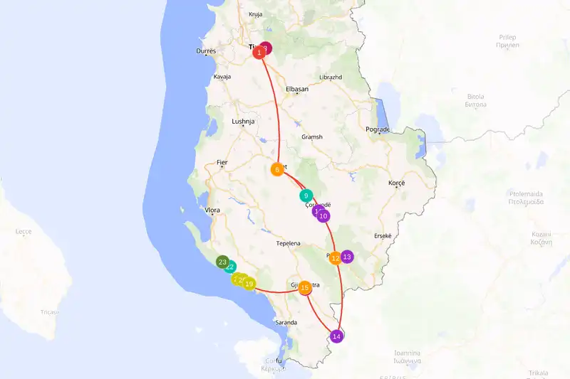 Backpacking in Explorer Route