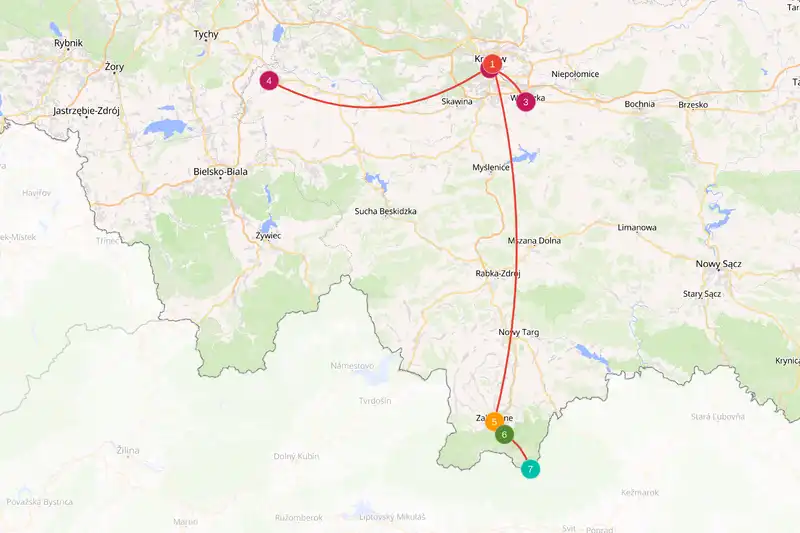 Backpacking in Snapshot Route