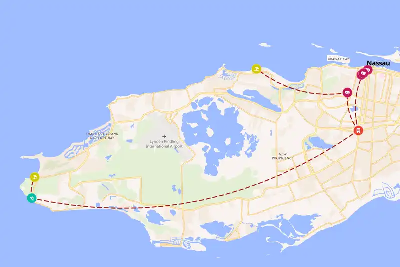 Backpacking in 3-day route