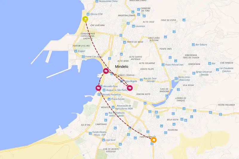 Backpacking in 2-day route