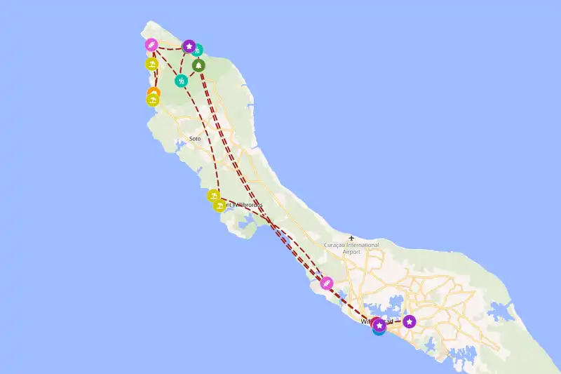 Backpacking in 5-day route