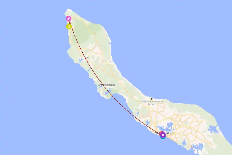 Backpacking in 2-day route