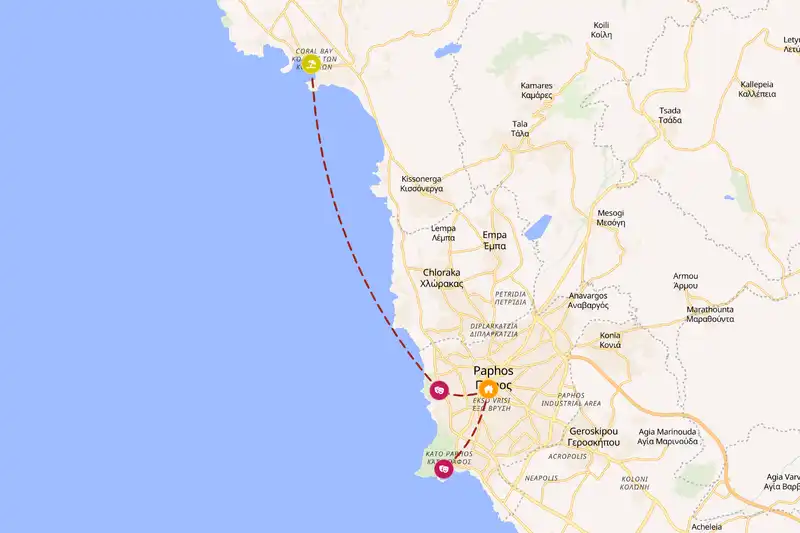 Backpacking in 2-day route