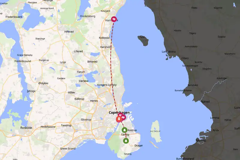 Backpacking in 5-day route