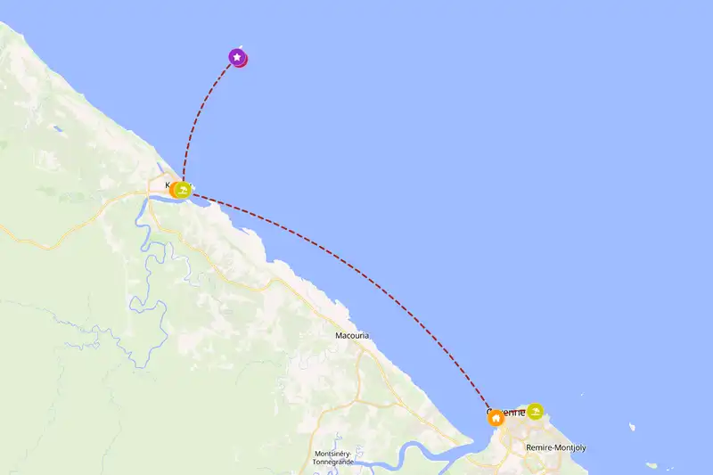 Backpacking in 3-day route