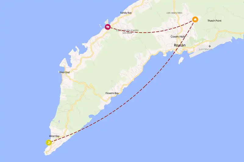 Backpacking in 5-day route