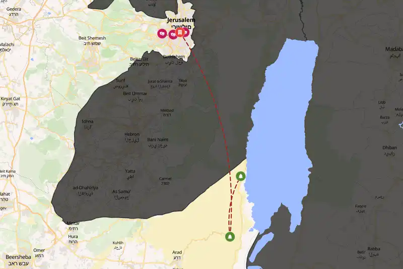 Backpacking in 5-day route