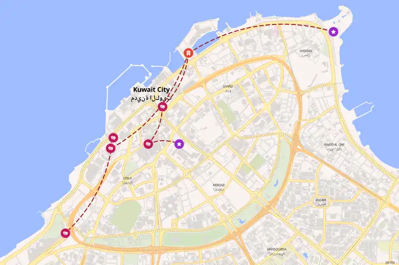 Backpacking in 2-day route
