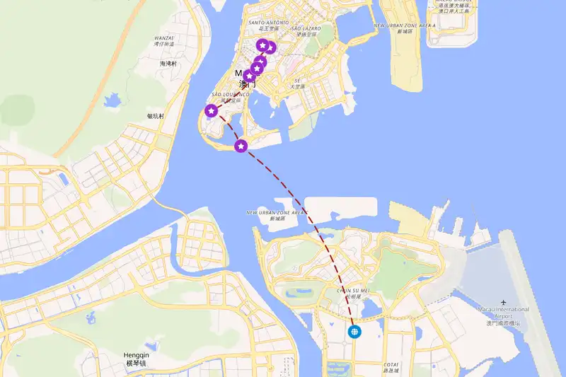 Backpacking in 2-day route
