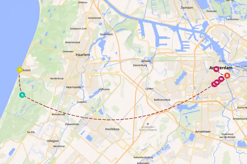 Backpacking in 5-day route