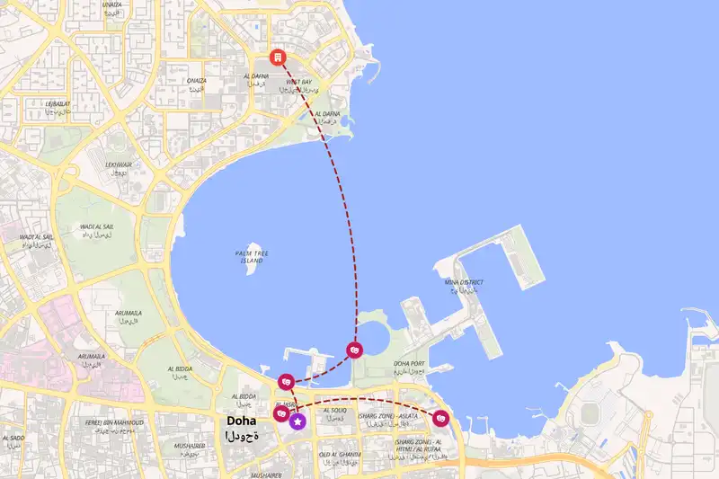 Backpacking in 2-day route