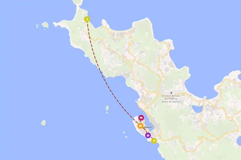 Backpacking in 2-day route