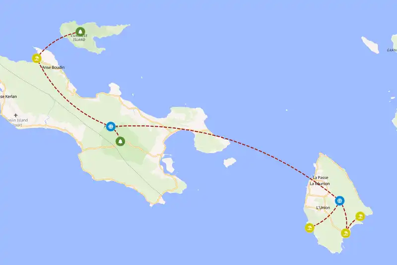 Backpacking in 3-day route
