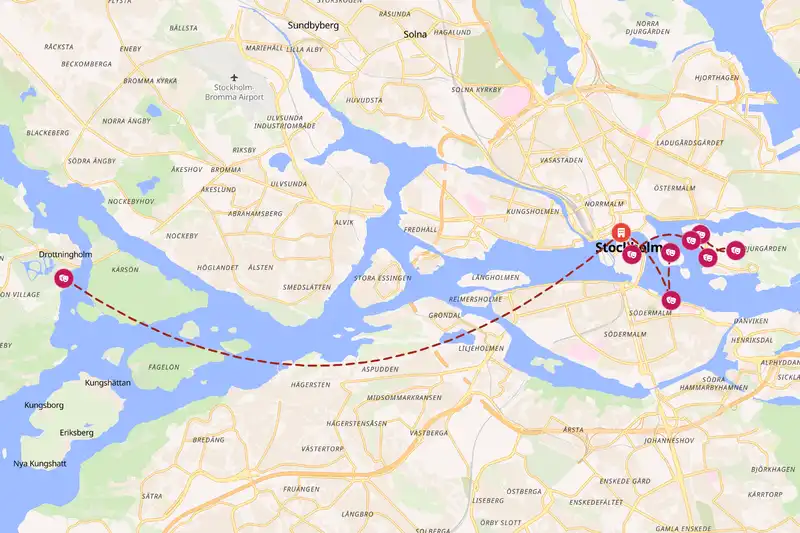 Backpacking in 5-day route