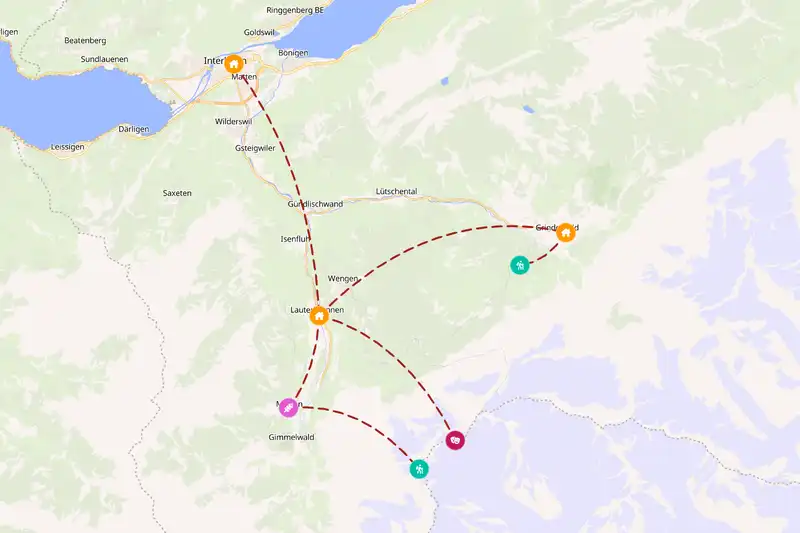 Backpacking in Snapshot Route