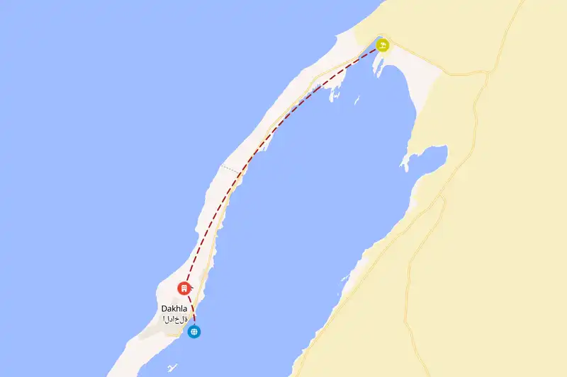 Backpacking in 3-day route