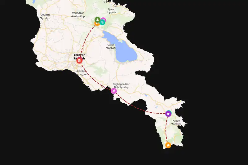 Backpacking in Armenia