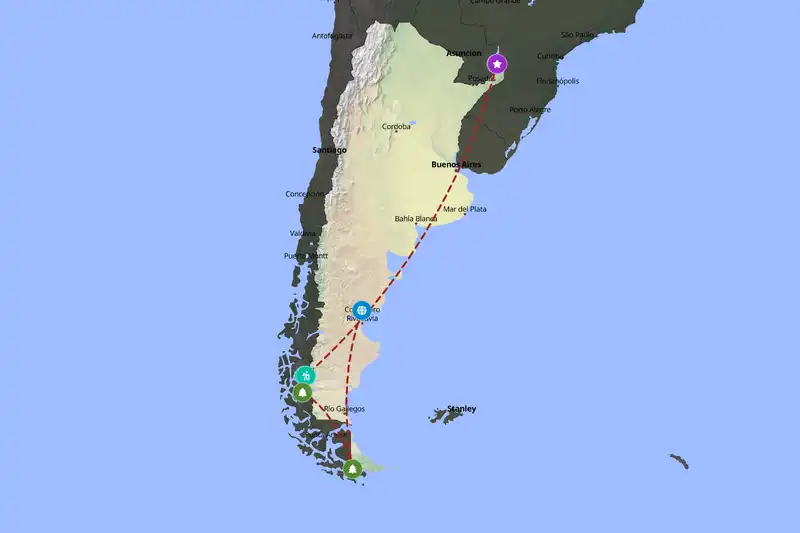 Backpacking in Argentina