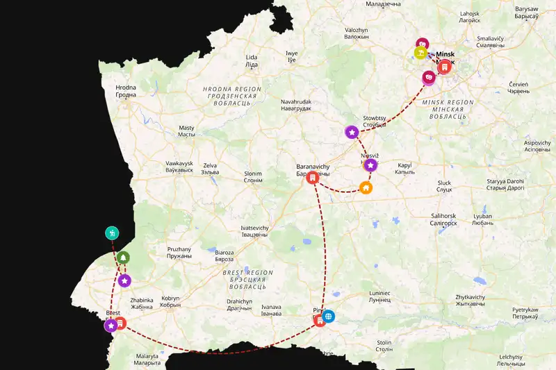 Backpacking in Belarus