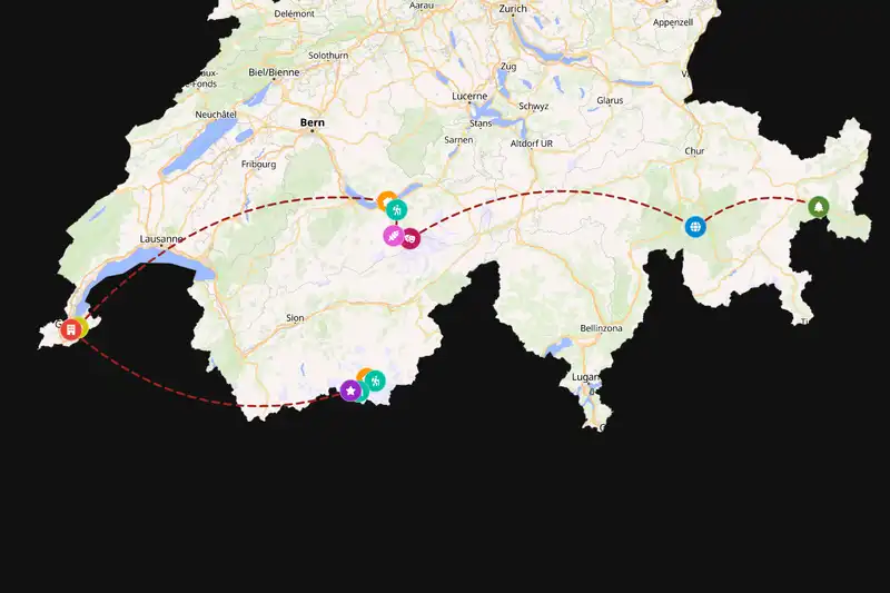 Backpacking in Create your own