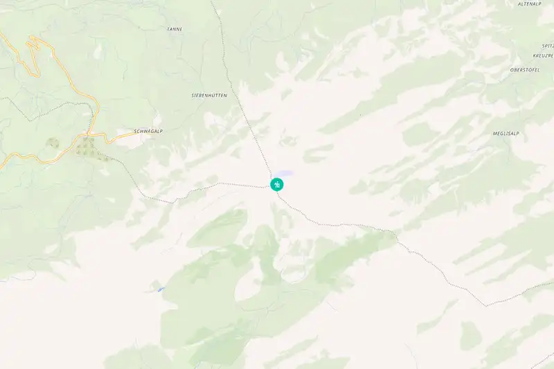 Example Switzerland itinerary planner route