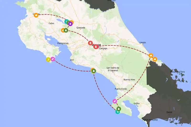 Backpacking in Costa Rica