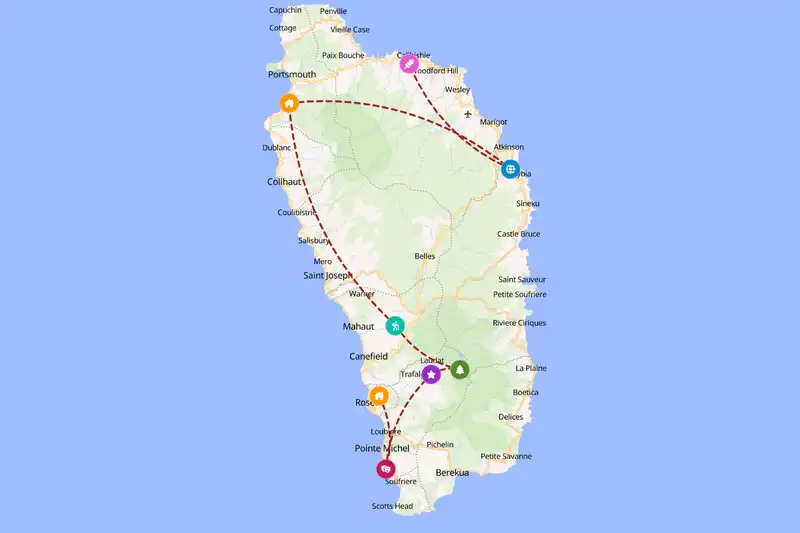 Backpacking in Dominica