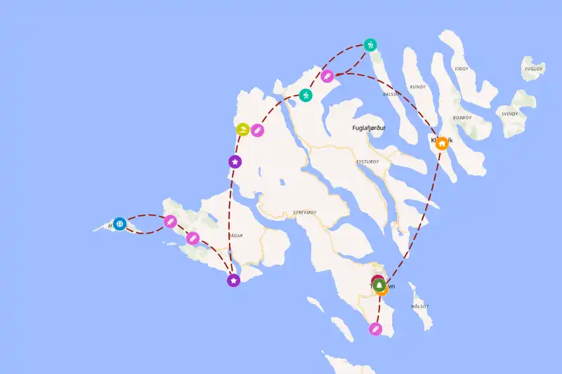 Backpacking in Faroe Islands