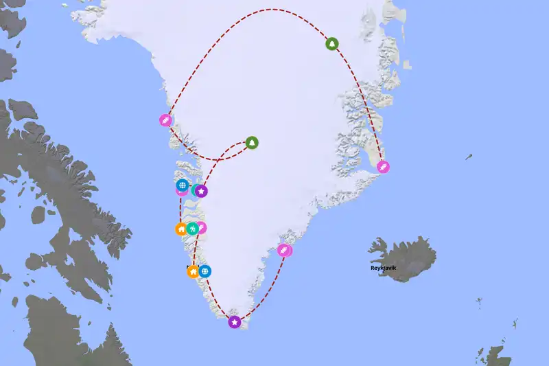 Backpacking in Greenland