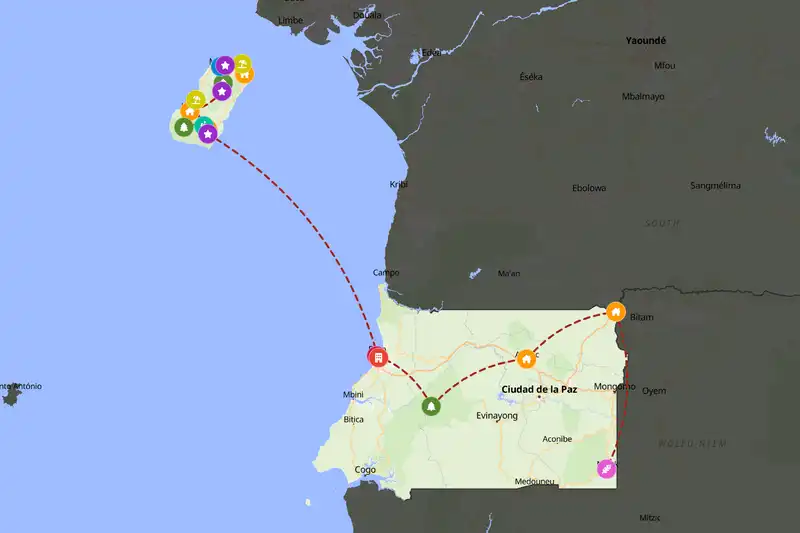Backpacking in Equatorial Guinea