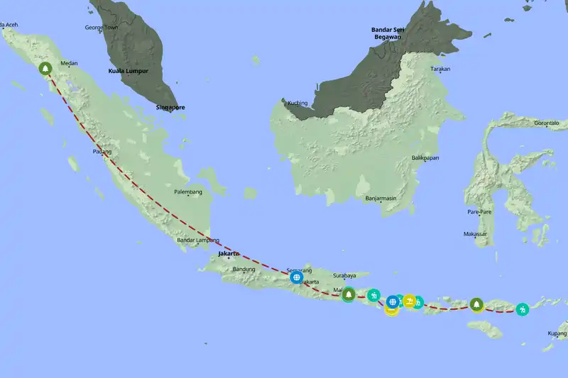 Backpacking in Indonesia