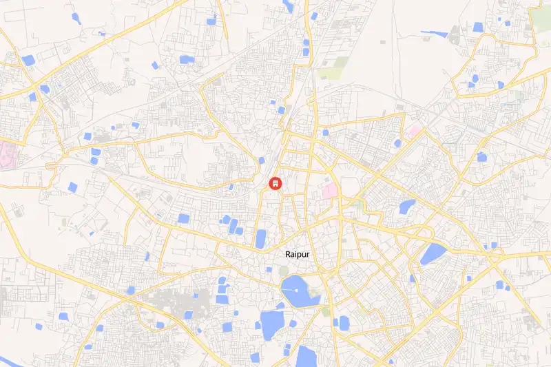 Example India itinerary planner route