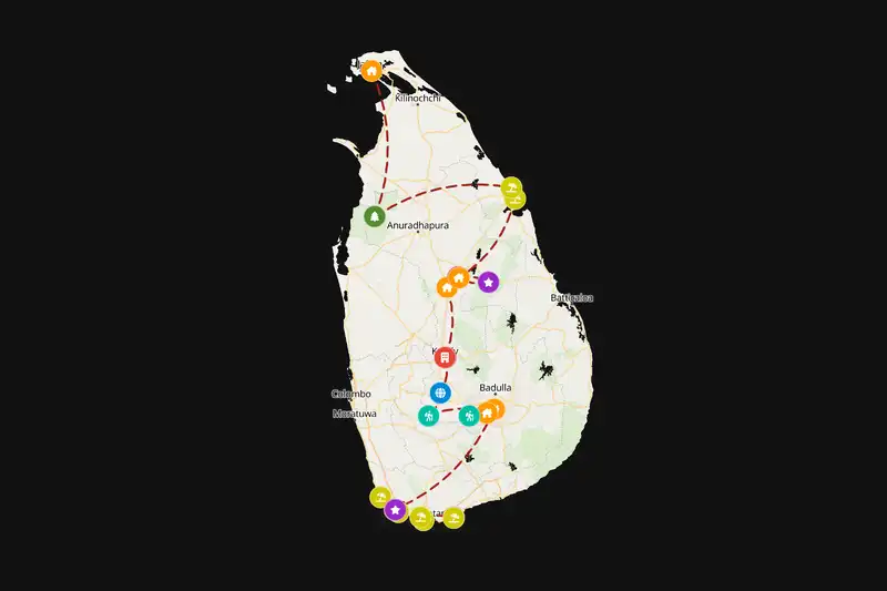 Backpacking in Sri Lanka