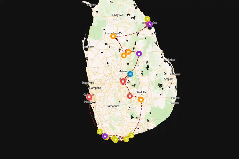 Backpacking in Sri Lanka