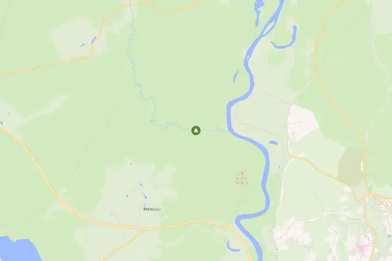 Example Latvia itinerary planner route