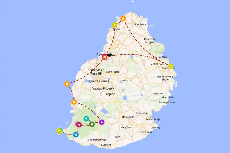 Backpacking in Mauritius