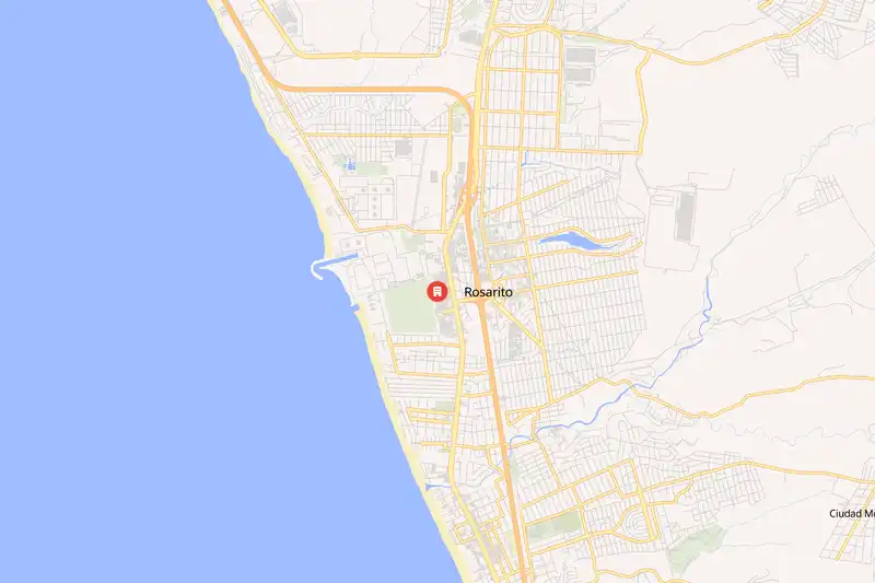 Example Mexico itinerary planner route