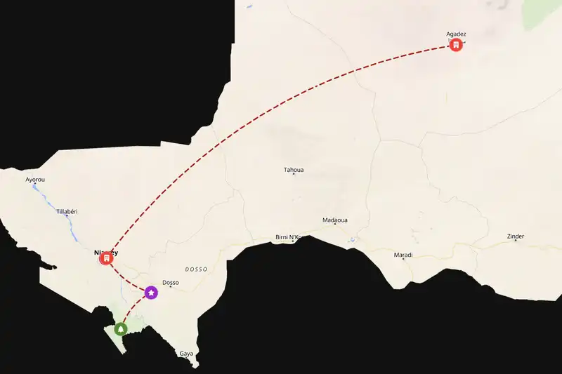 Backpacking in Niger