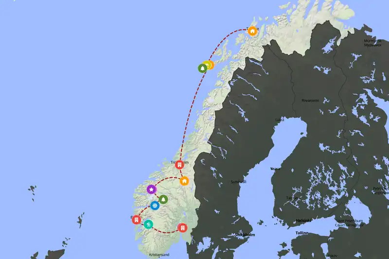 Backpacking in Norway