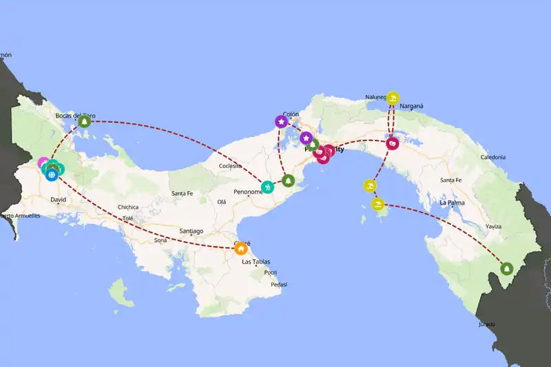 Backpacking in Panama
