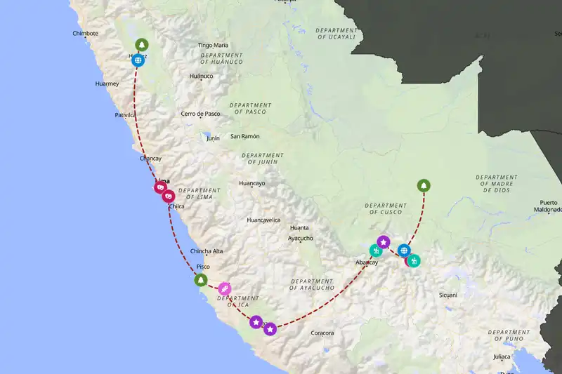 Backpacking in Peru